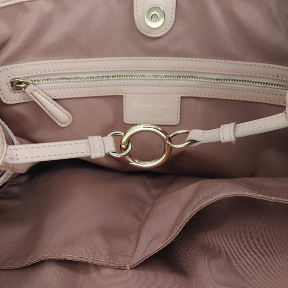 Dior Pink Quilted Cannage Panarea Tote / Bag - Picture 7 of 14